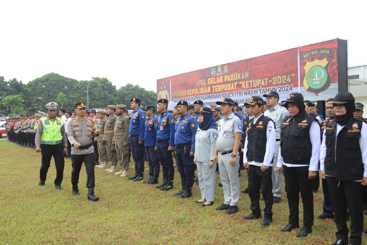 1.416 petugas gabungan siap amankan Lebaran 2024 di Tangerang