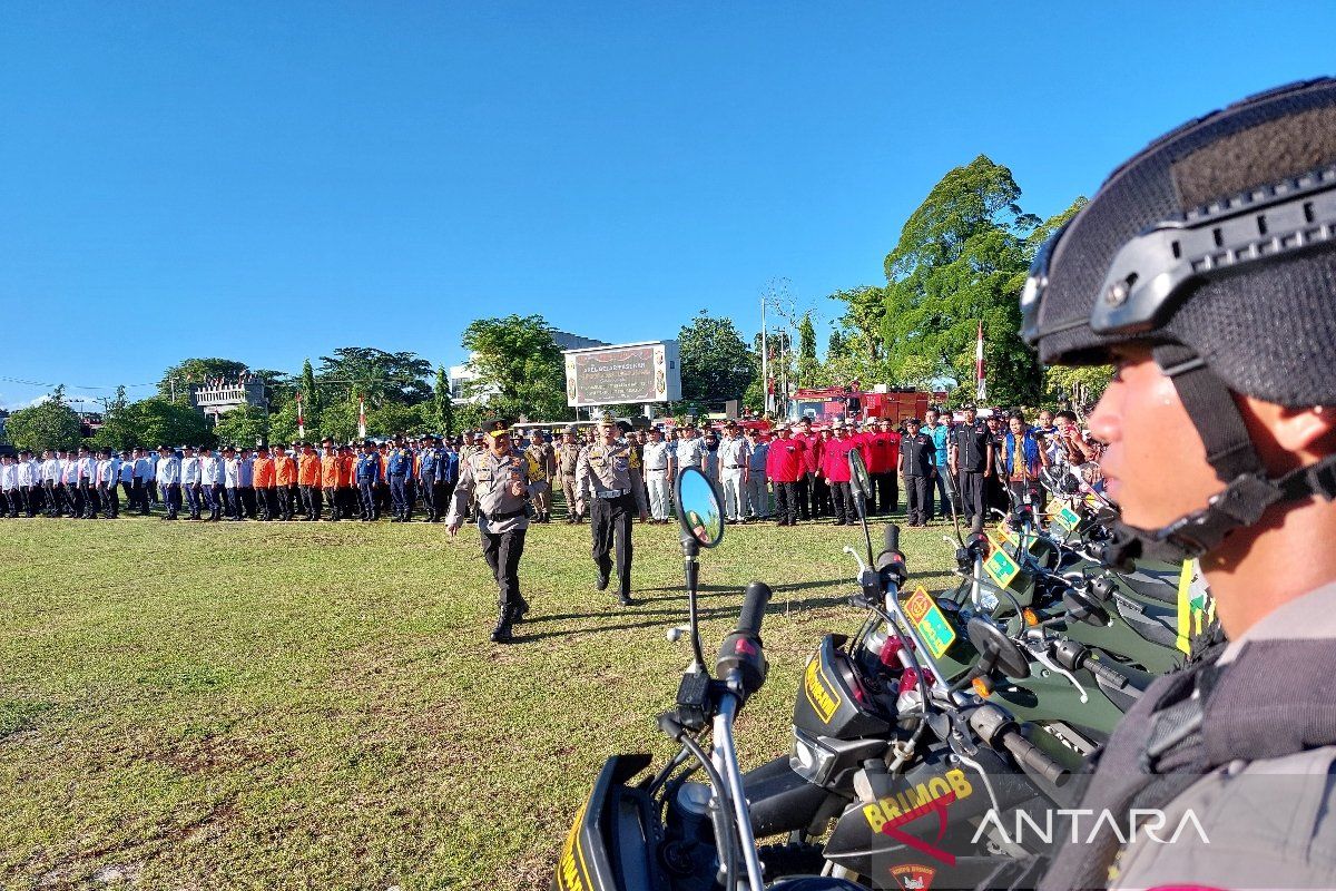1.826 personel gabungan disebar amankan perayaan Lebaran di Kalteng