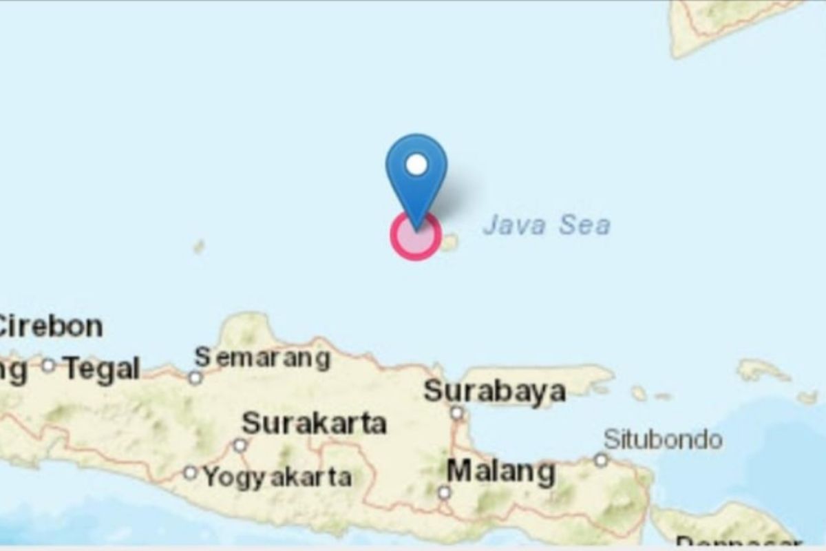 Gempa magnitudo 5,6 kembali terjadi di Surabaya