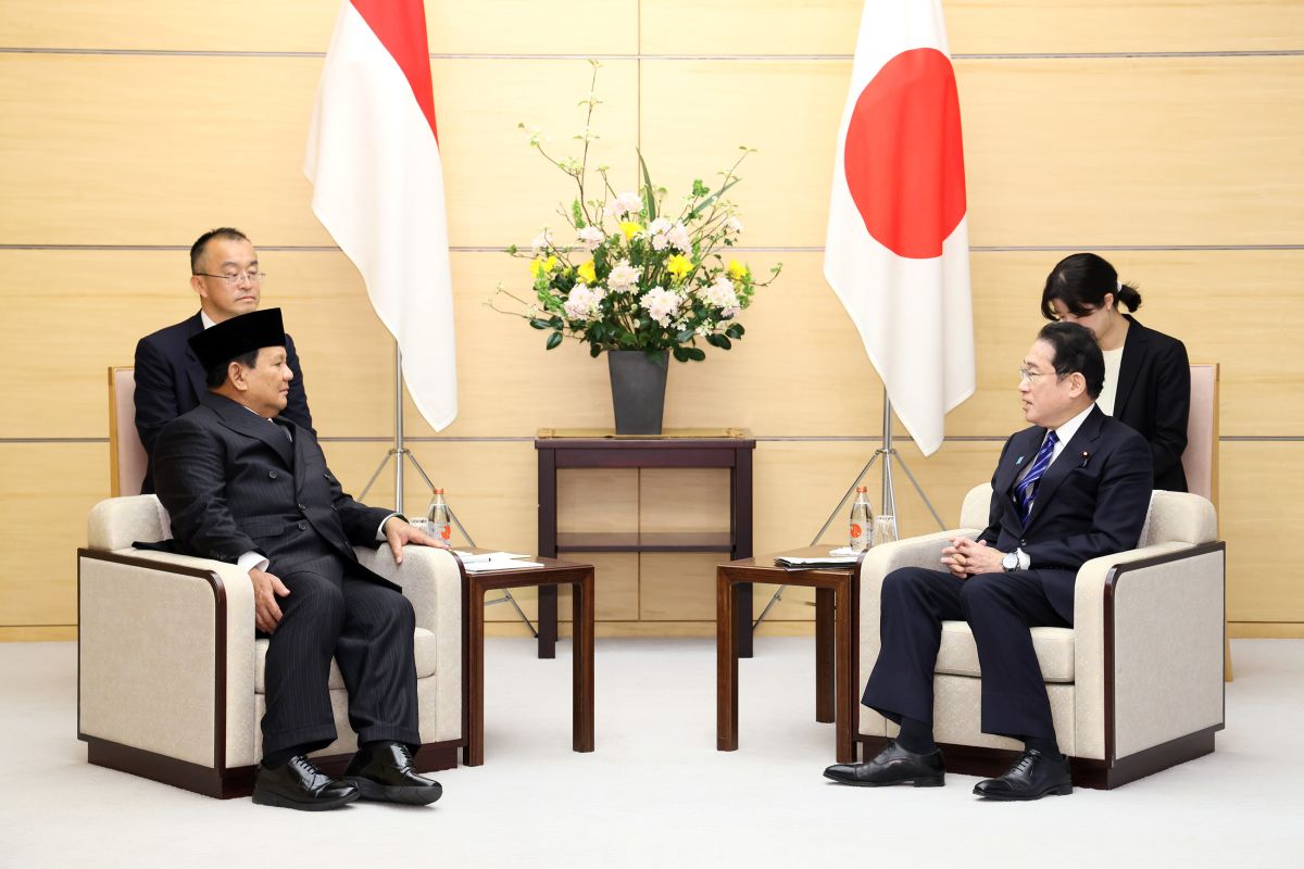 PM Kishida: Prabowo tunjukkan komitmen perkuat hubungan RI-Jepang