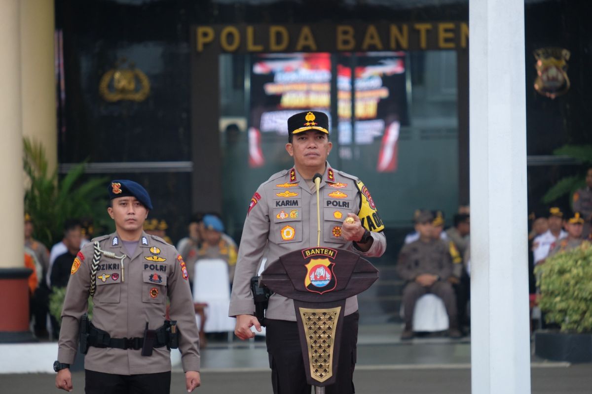 Polda Banten terjunkan 3.708 personel untuk amankan Lebaran
