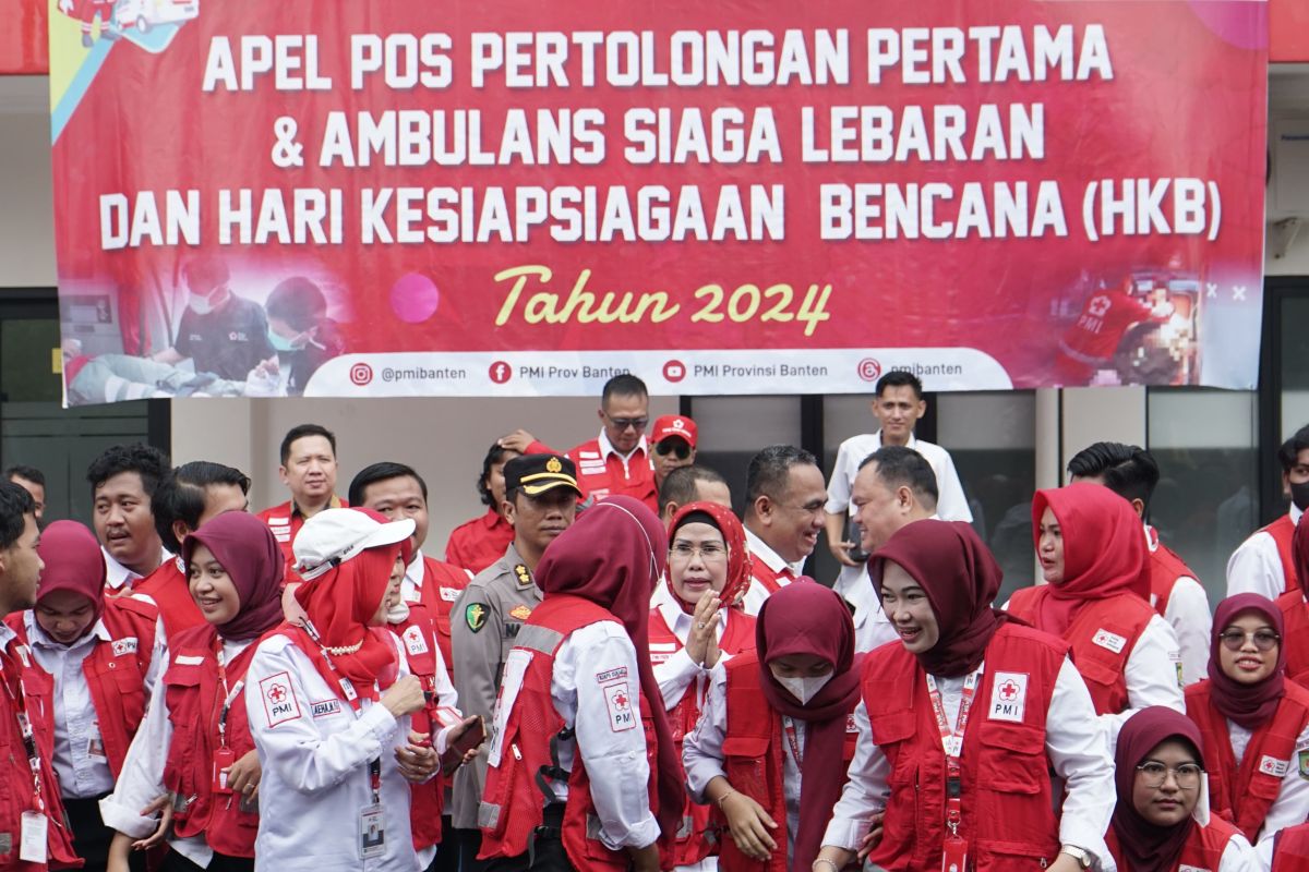 PMI Banten turunkan ratusan relawan bantu pemudik Lebaran