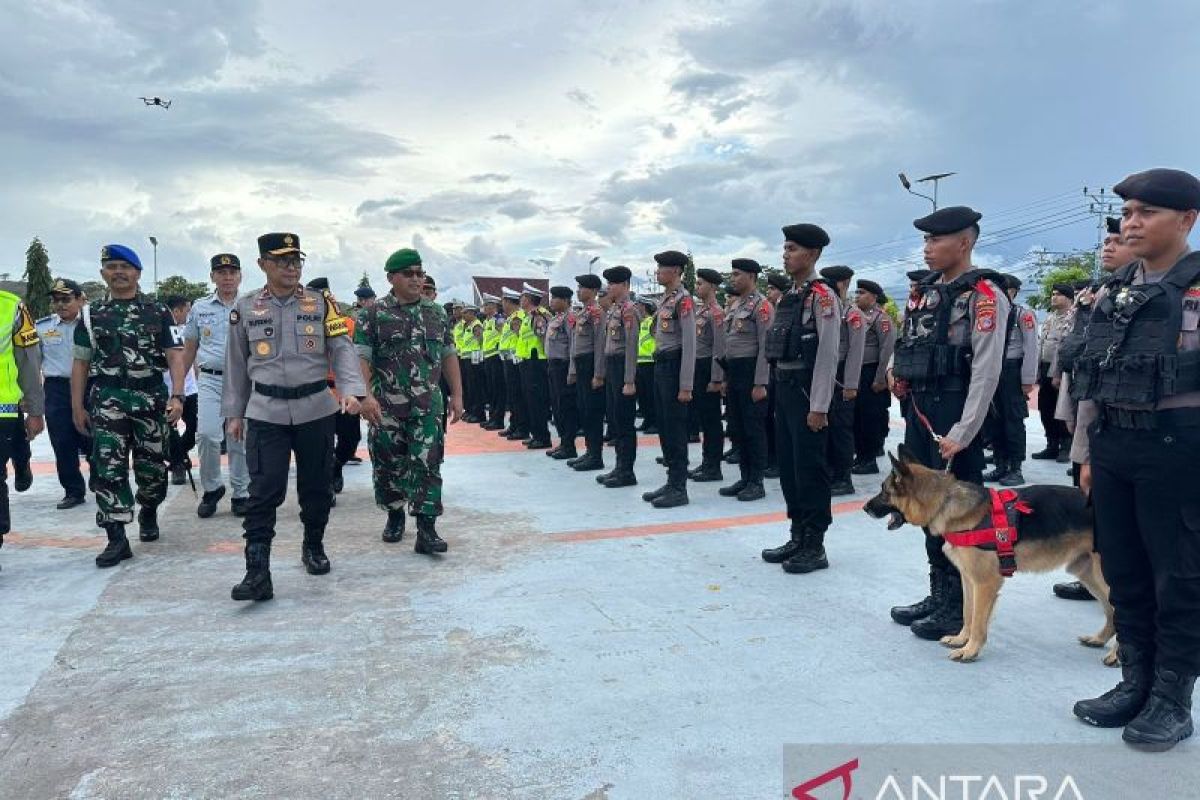 Polda Sulteng menggelar Operasi Ketupat fokus antisipasi ancaman terorisme