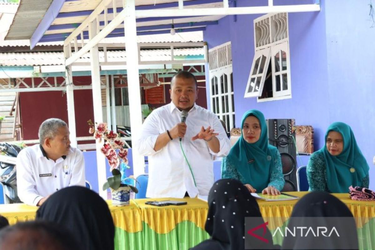 Bupati dan Ketua TP PKK Tapsel tinjau desa binaan jelang Lebaran