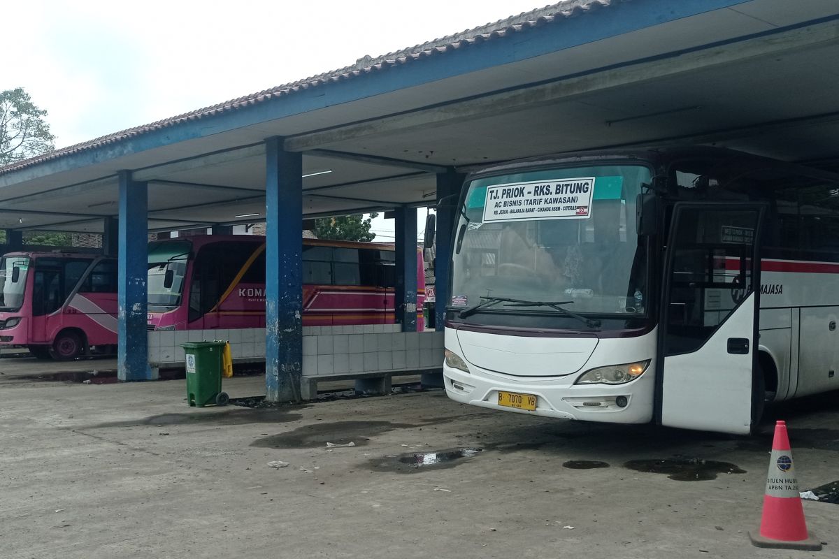 Puncak mudik di terminal bus Mandala Lebak diprediksi H-5 Lebaran