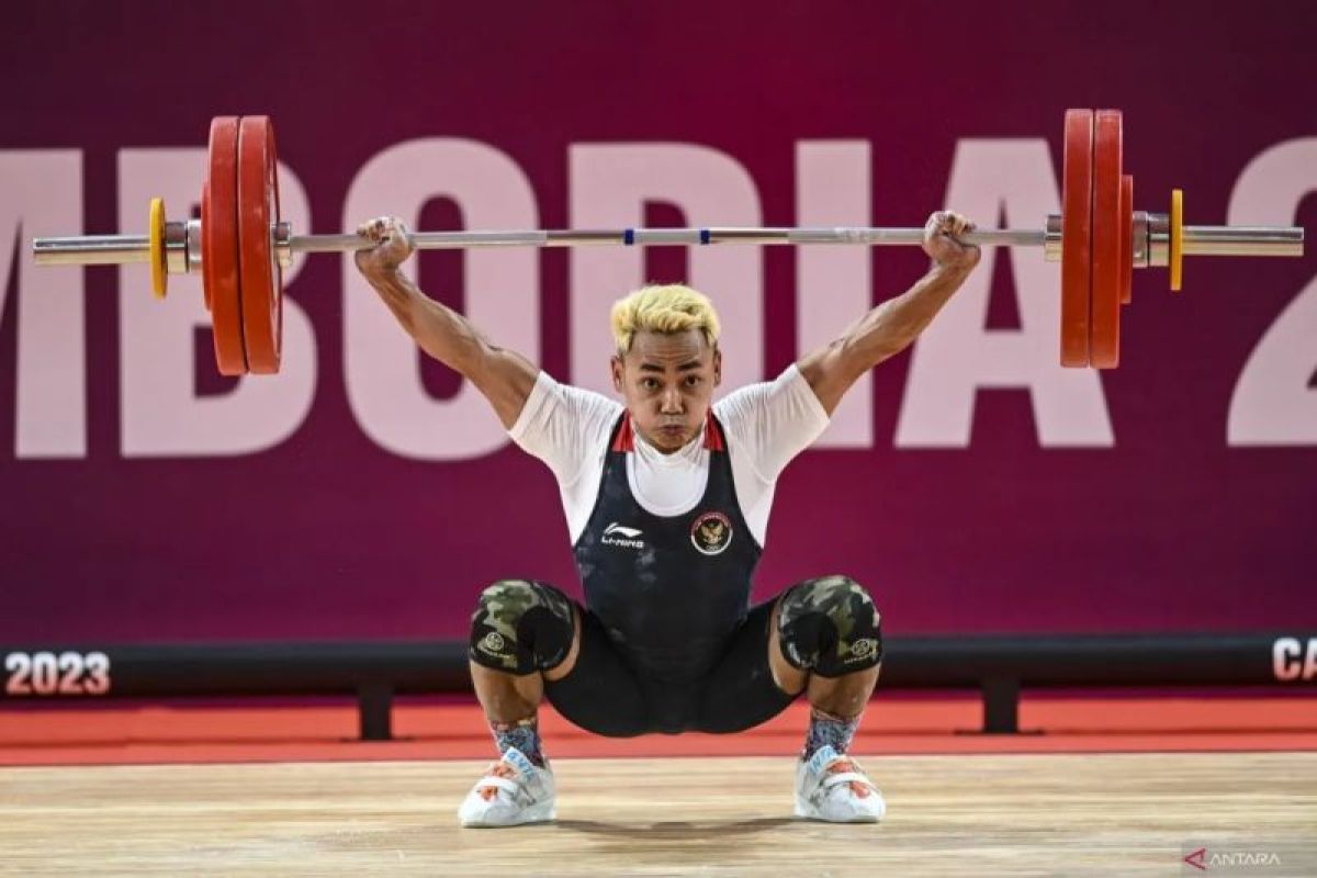 NOC Indonesia mengucapkan selamat kepada lifter Irawan atas Olimpiade kelimanya