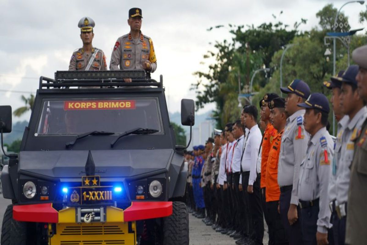 Polda Sulbar mengerahkan 488 personel pada Operasi Ketupat Marano 2024
