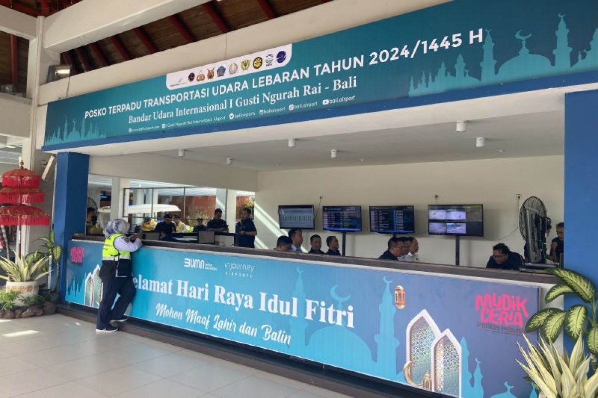 Bandara Ngurah Rai buka posko Lebaran guna atasi lonjakan penumpang