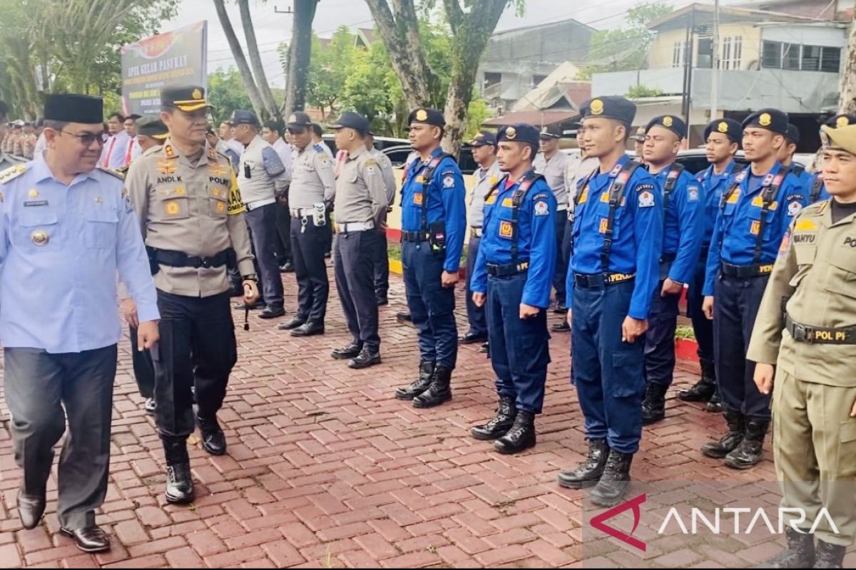 Polres Aceh Barat kerahkan 180 personel amankan mudik Lebaran 2024