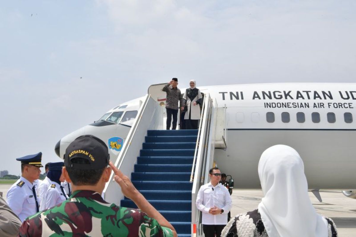 Wapres bertolak ke Manado saksikan pengukuhan KDEKS Provinsi Sulut