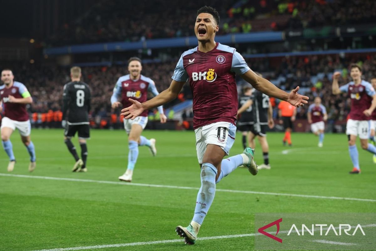 Liga Inggris: Dua gol cepat bawa Aston Villa bungkam Arsenal 2-0