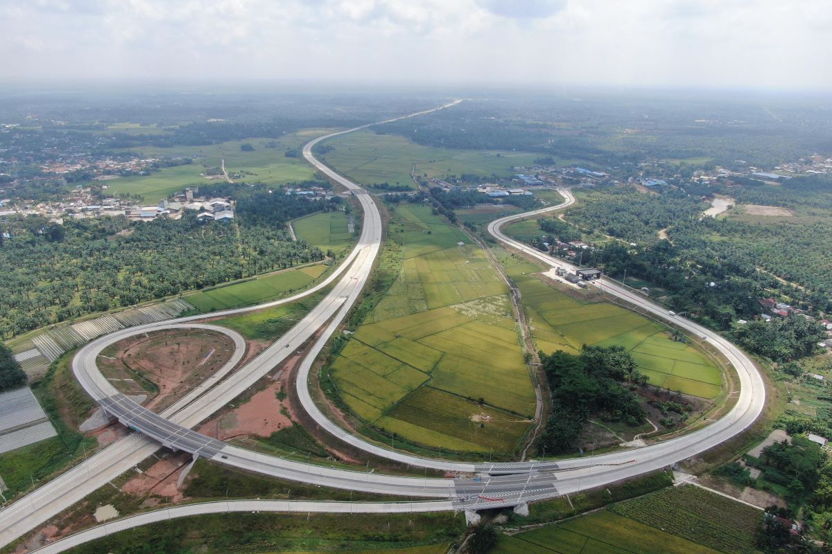 Tol Tebing Tinggi--Indrapura di Sumatera Utara akan diterapkan tarif mulai 4 April 2024