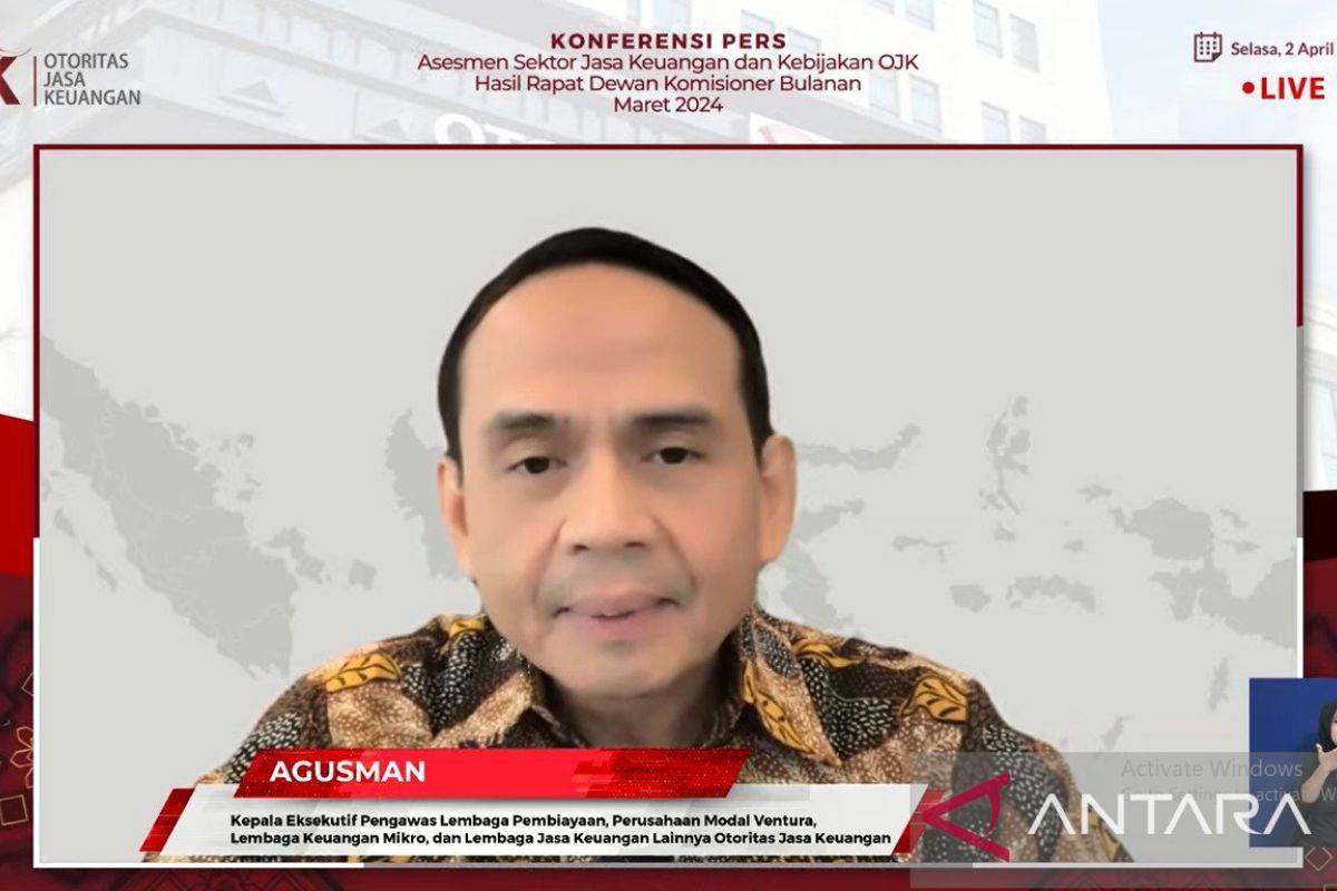 OJK sanksi 20 perusahaan pembiayaan di Indonesia
