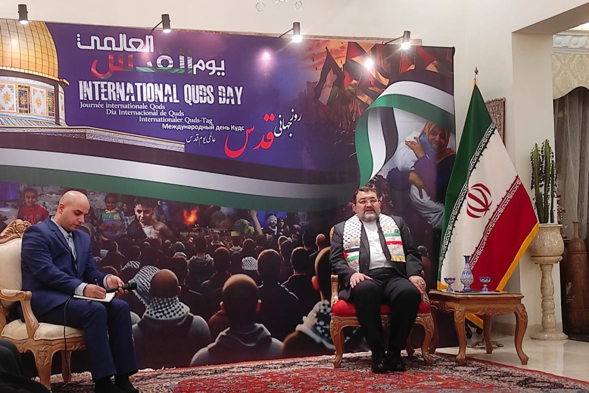 Dubes Iran: Hari Al-Quds momentum sampaikan solidaritas Palestina