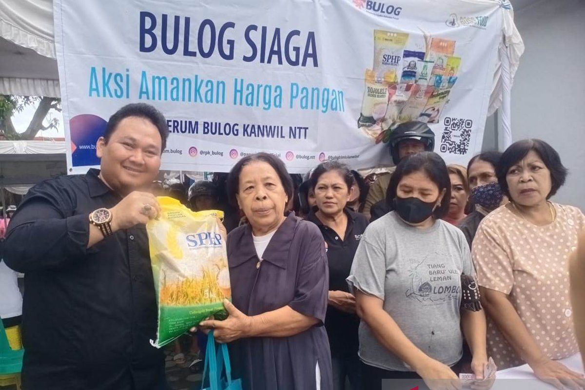 Bulog siapkan lima ton beras SPHP dalam pasar murah di Kupang