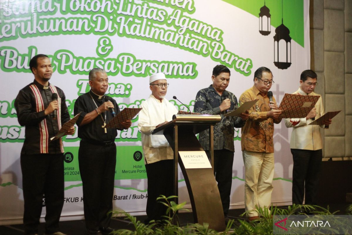 FKUB Kalbar deklarasikan rawat kerukunan dan keamanan