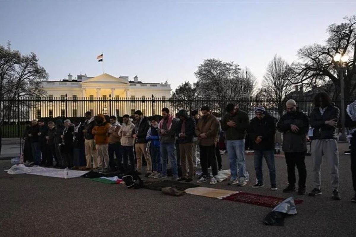 Tokoh Muslim AS boikot Iftar Gedung Putih demi tuntut gencatan senjata di Gaza