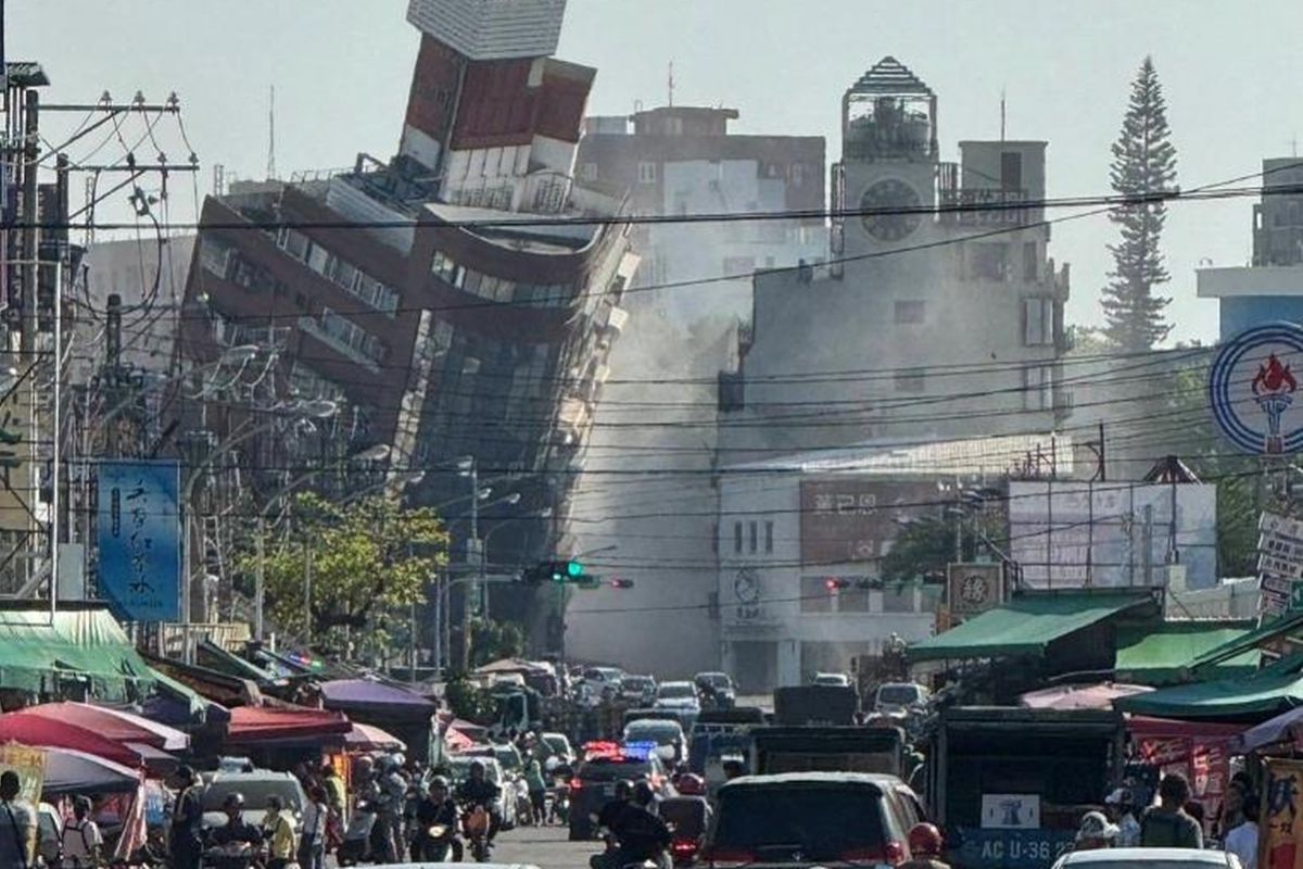 Sedikitnya 9 orang tewas akibat gempa Taiwan