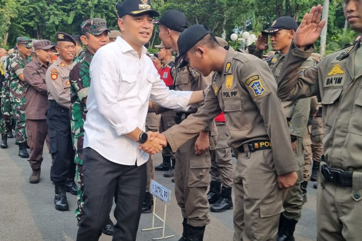Pemkot Surabaya komitmen ciptakan kondisi keamanan masa mudik Lebaran