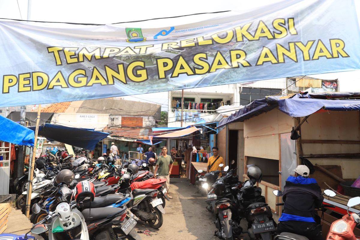 PD Pasar: kios di Pasar Mambo Tangerang sudah diisi pedagang