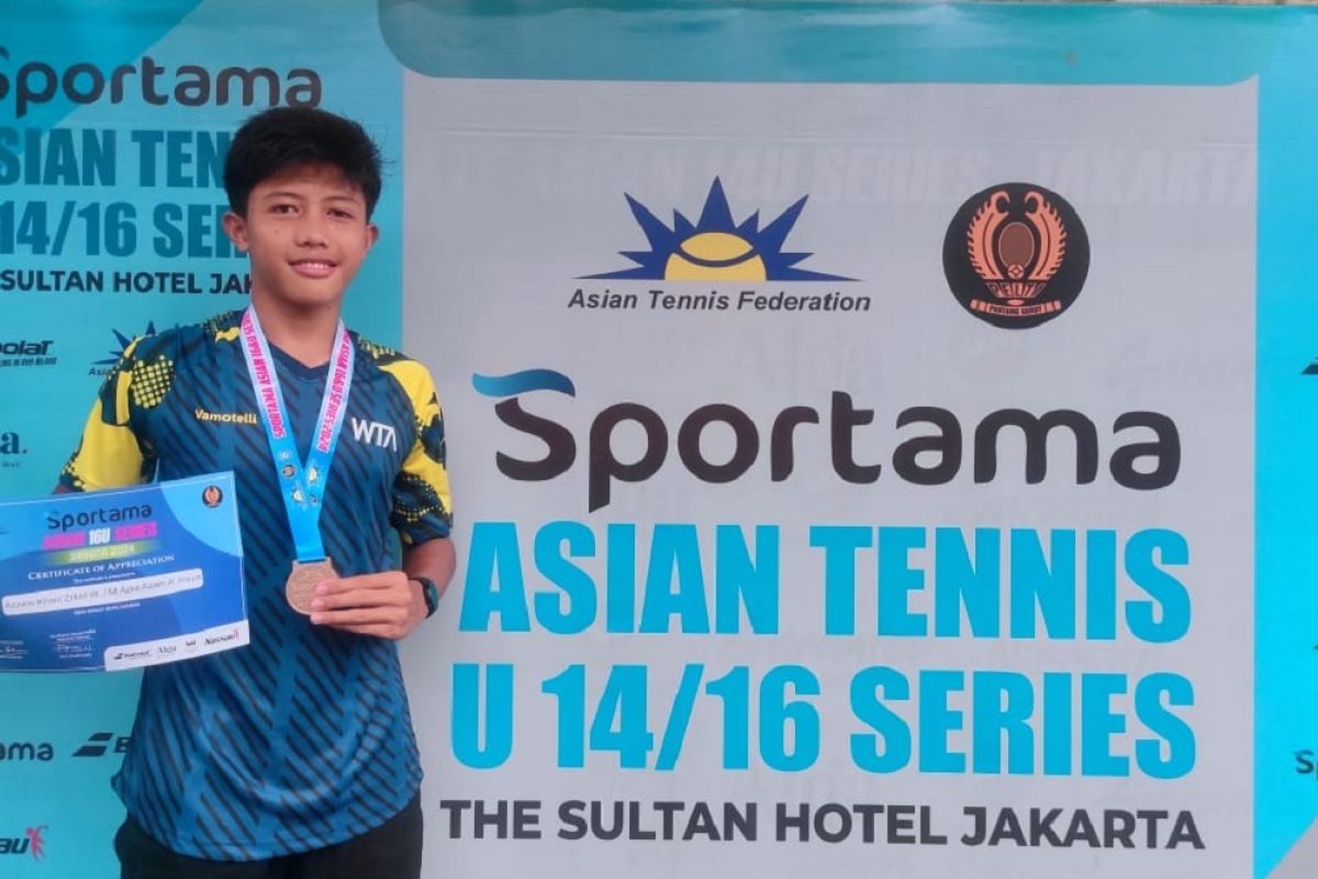 Atlet Kota Tangerang juarai kejuaraan tenis Asia U-16