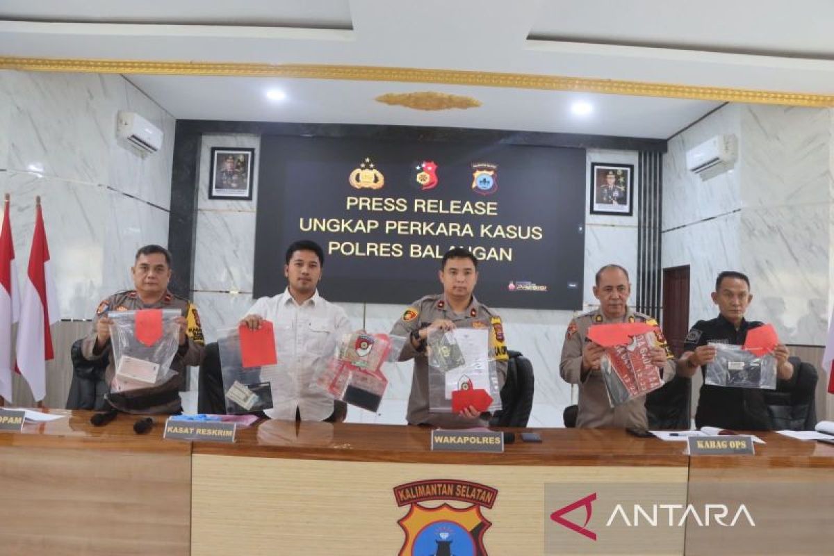 Pria asal Balangan diringkus polisi akibat belanja pakai uang palsu