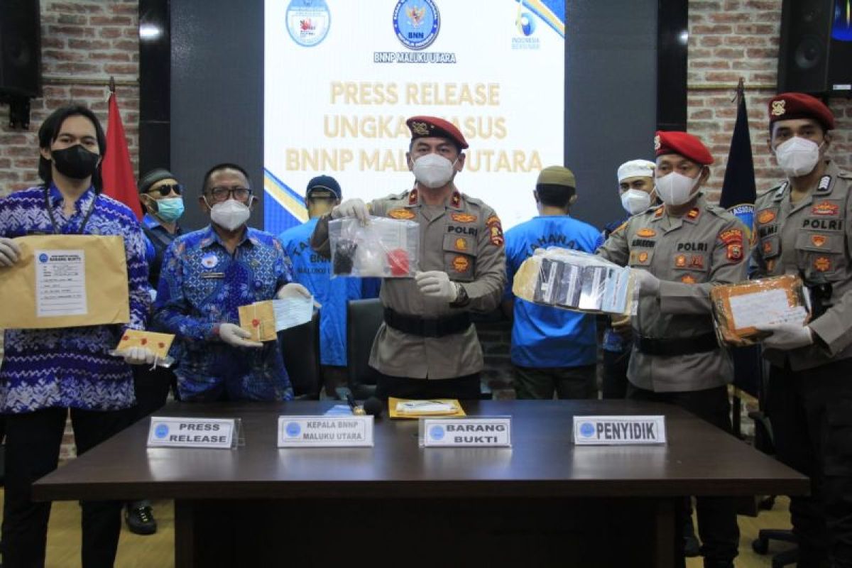 BNNP Malut tangkap oknum pegawai Lapas terkait Narkoba