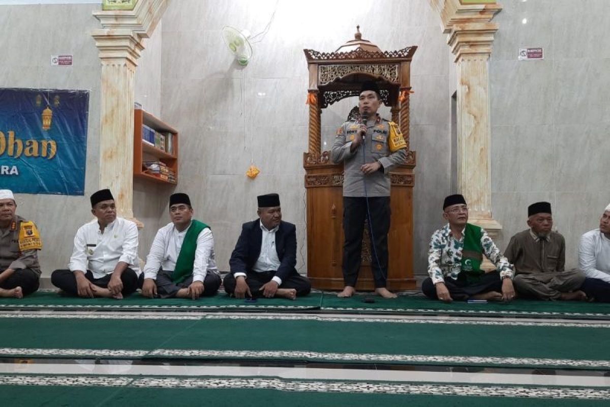 Wakapoldasu safari ramadhan di masjid Al Ikhlas Kwala Bingai