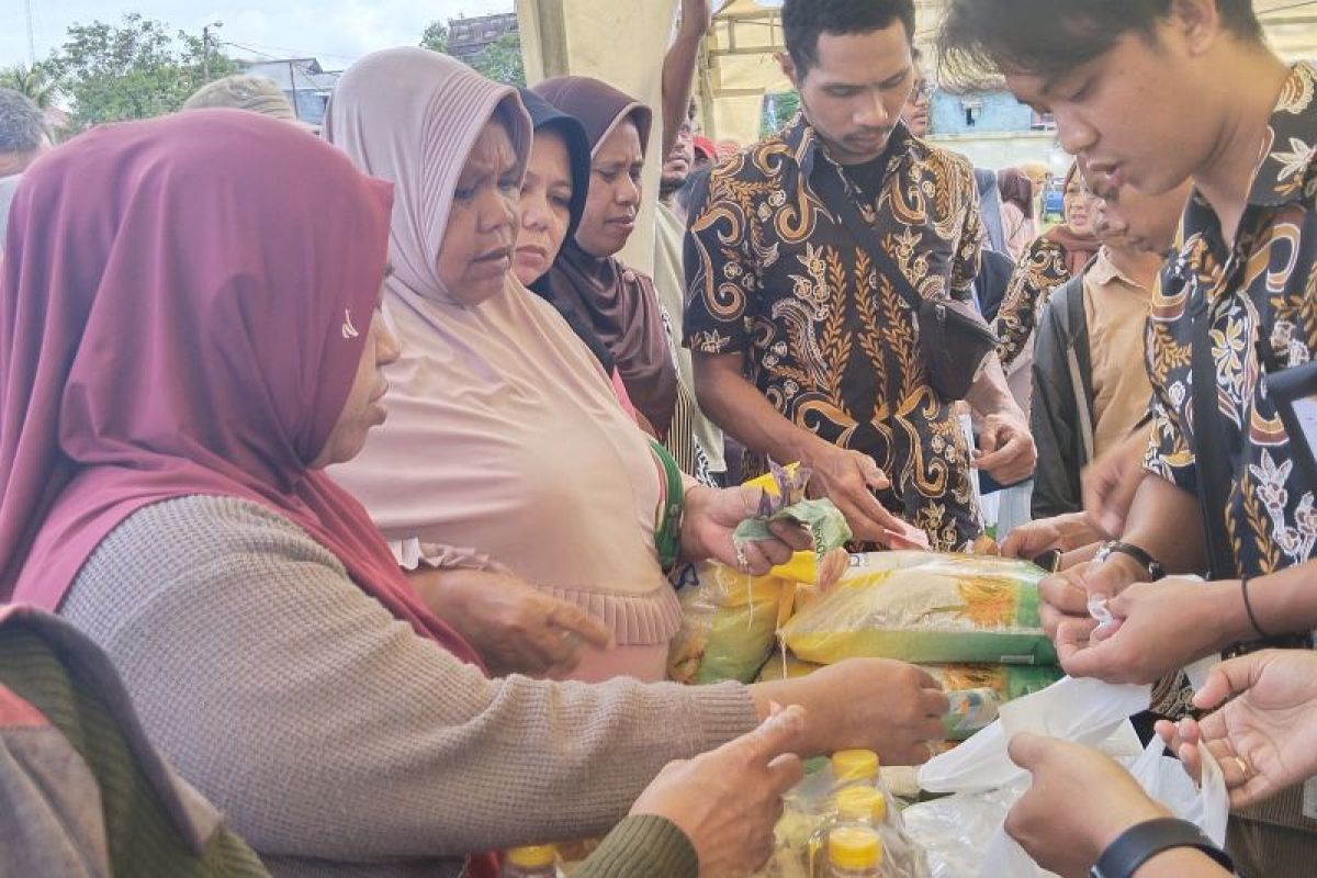 Gerakan pangan murah di Ambon dinilai  jaga stabilitas harga jelang Lebaran
