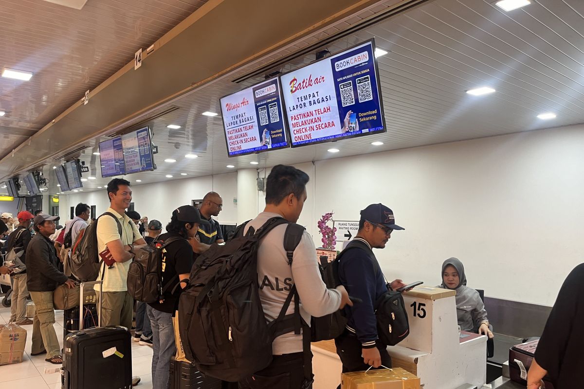Jumlah penumpang dari Malaysia 180 orang/hari pada musim lebaran