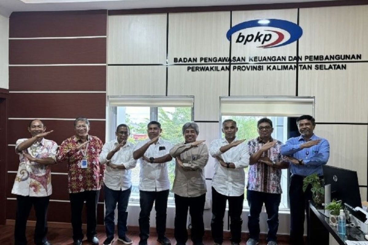 Board of Region Management PTPN IV Regional V silaturahmi ke BPKP Kalsel