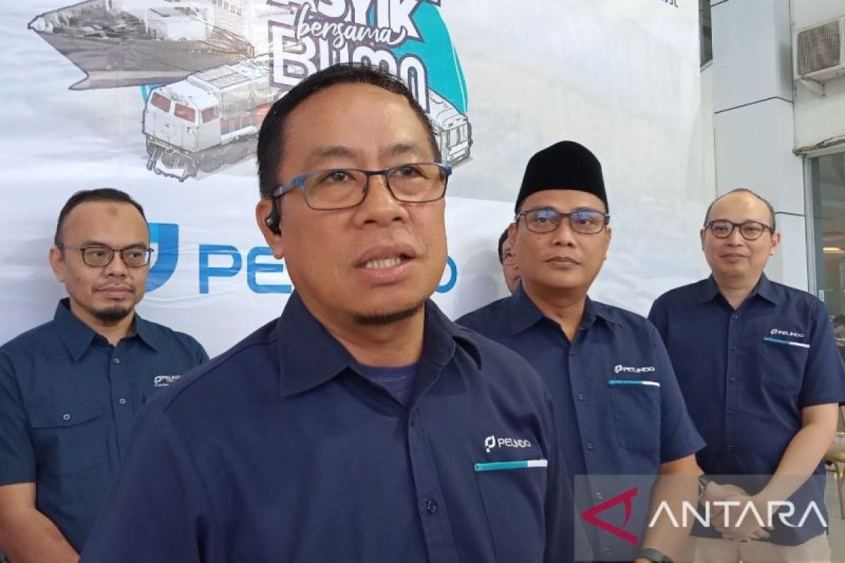 SPJM Pelindo memberangkatkan 10 bus pemudik gratis di Pelabuhan Makassar