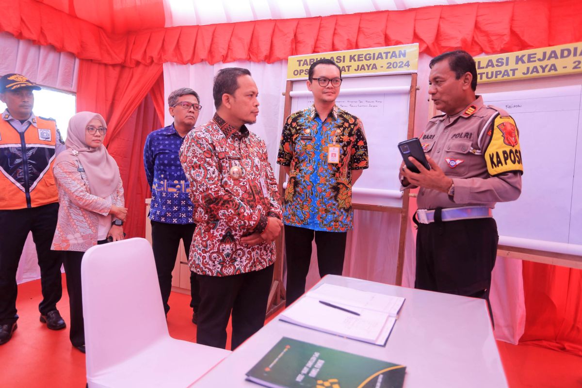 Pj Wali Kota Tangerang pastikan posko siap berikan pelayanan bagi pemudik