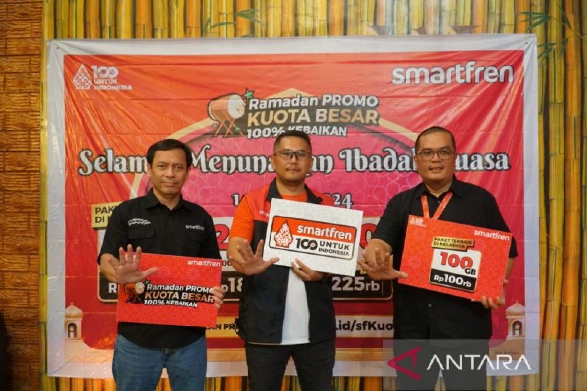 Smartfren perkuat jaringan sambut Ramadhan dan Idul Fitri 1445 Hijriah