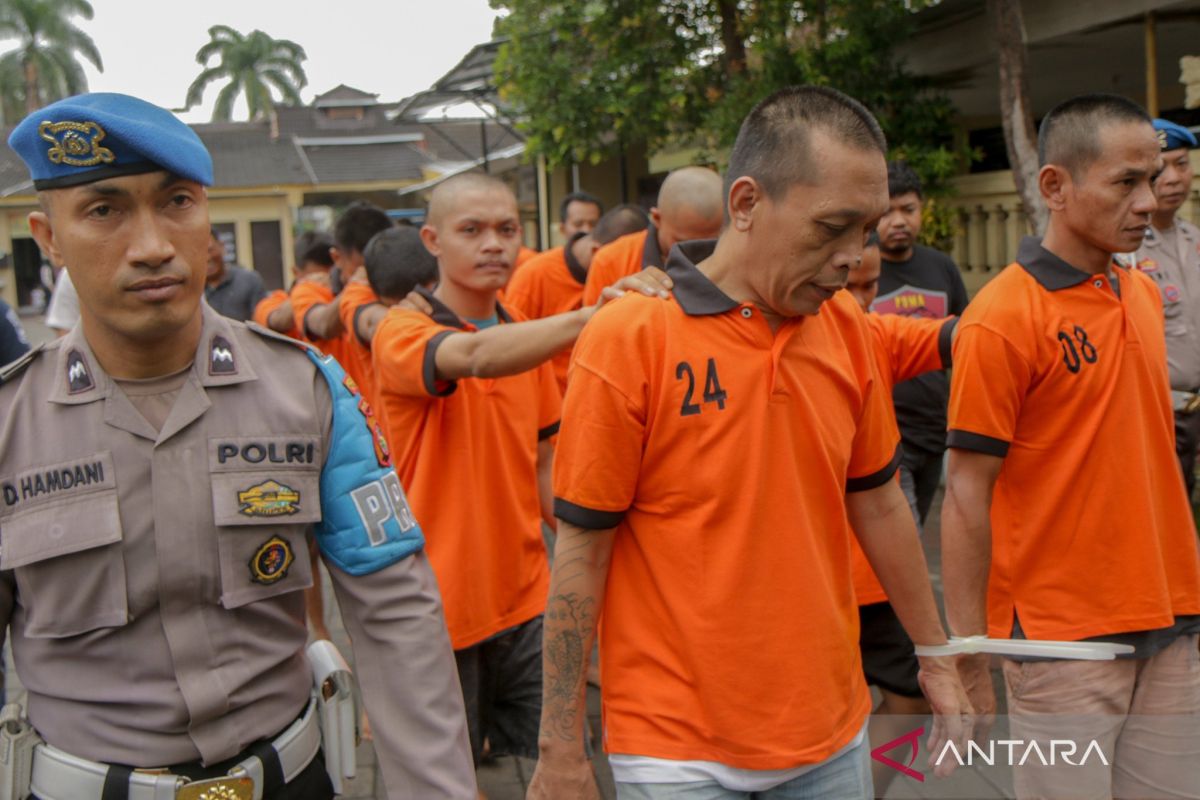 Polisi tetapkan 162 tersangka dari 136 kasus pencurian di Mataram