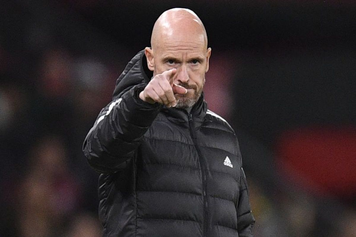 Pelatih Ten Hag bilang Manchester United gagal kendalikan situasi