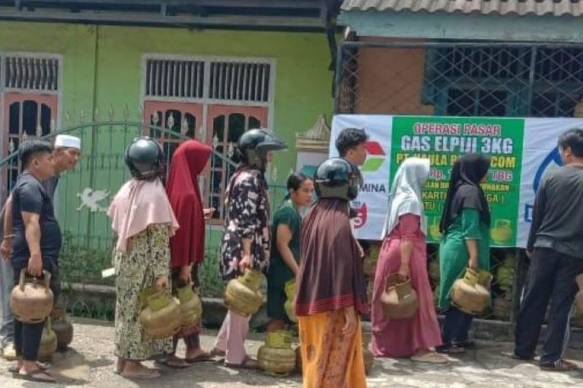 Pemkab Merangin operasi pasar LPG 3 Kg