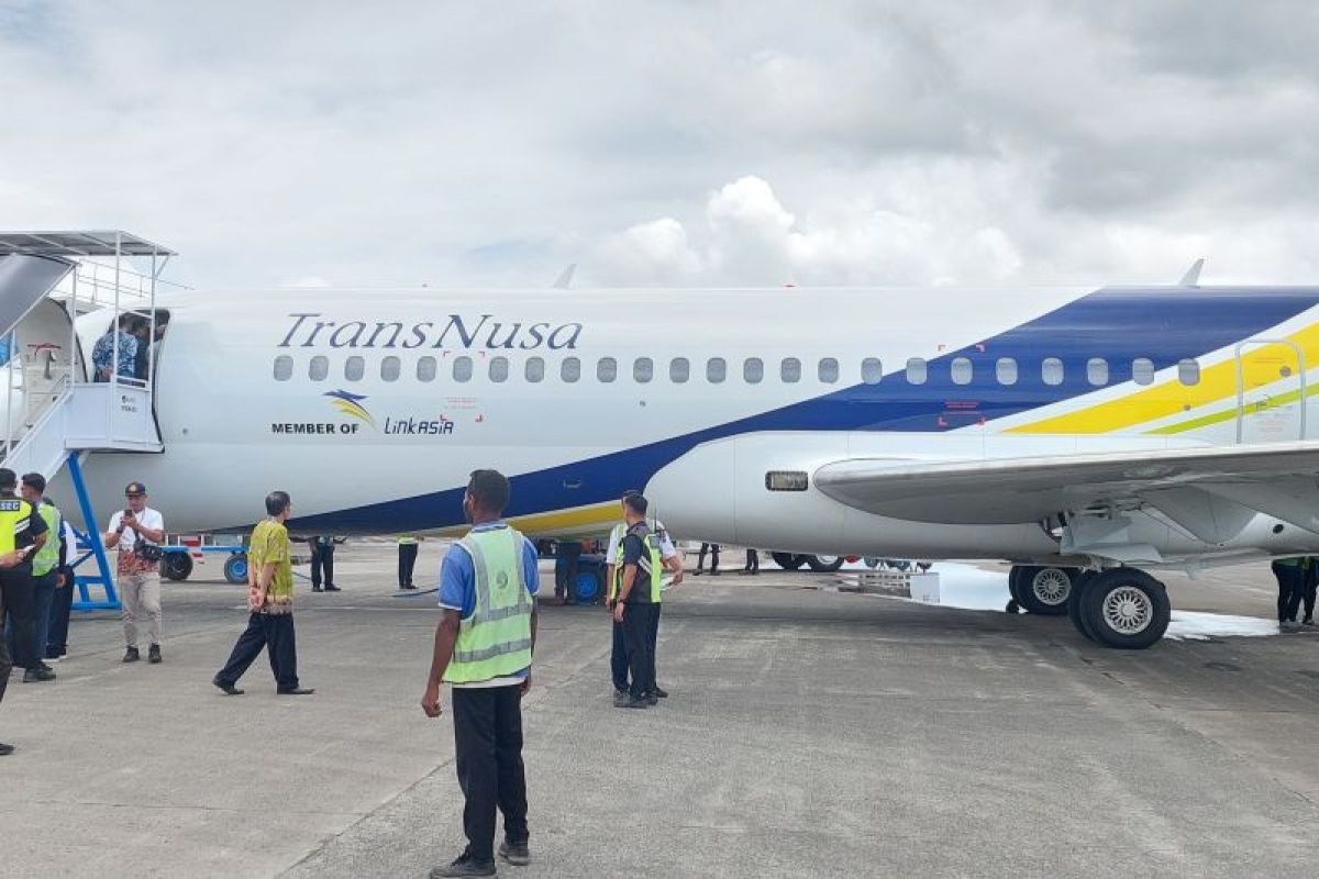 Penerbangan TransNusa Sorong-Manado tingkatkan mobilitas warga