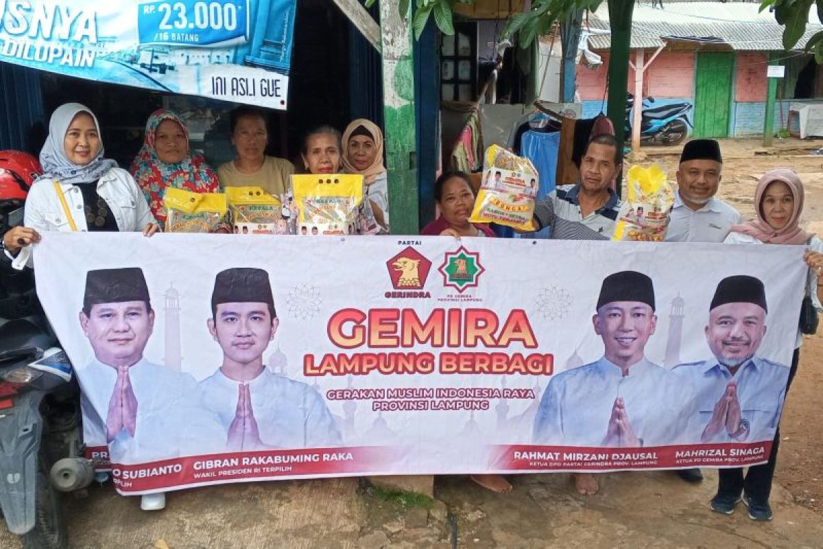 PD Gemira: Banyak masyarakat ingin Ketua DPD Gerindra maju Pilgub Lampung