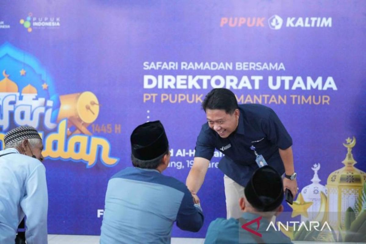 Pupuk Kaltim rayakan tradisi baik Ramadhan antarkaryawan-masyarakat