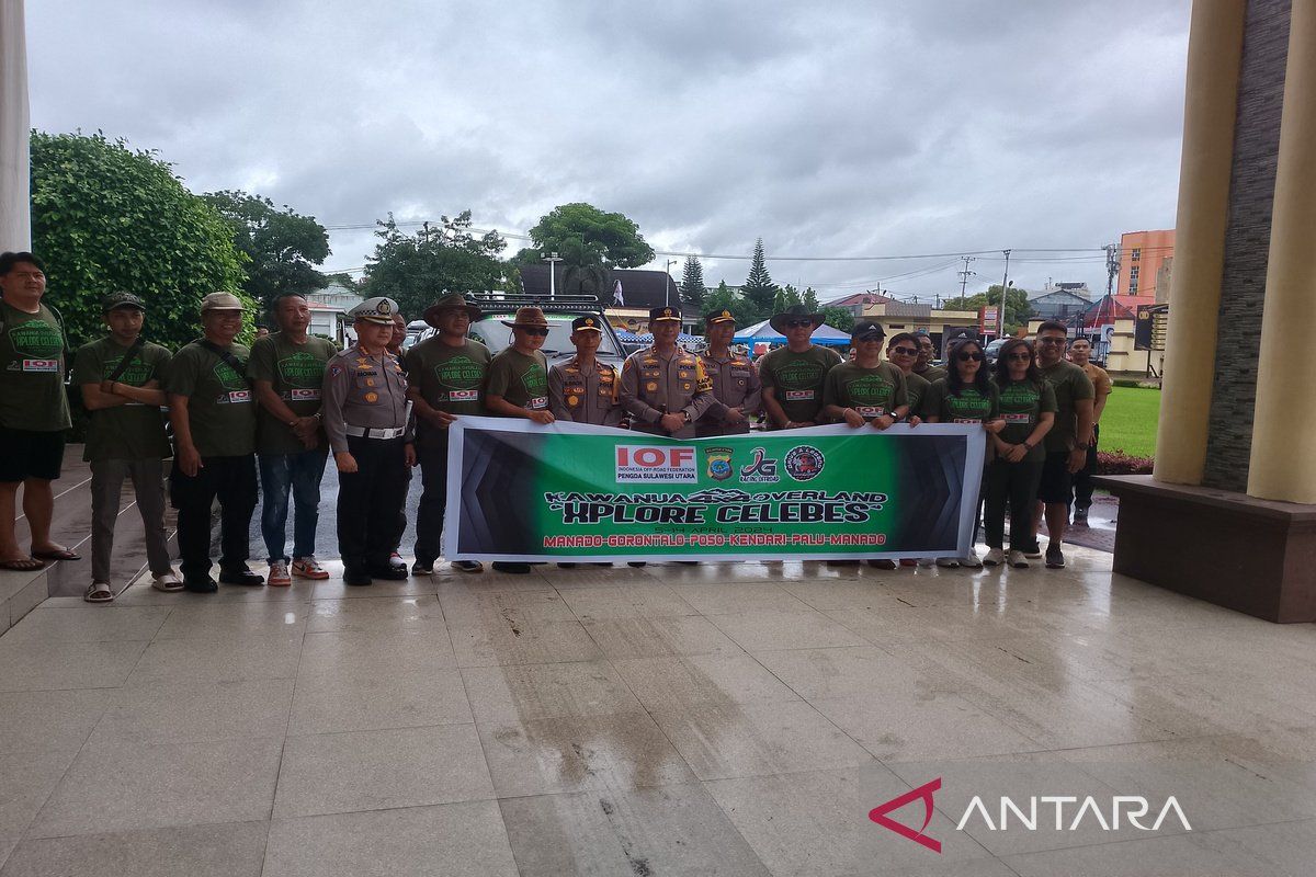 Kapolda Sulut minta peserta Touring  Celebes utamakan keselamatan-keamanan