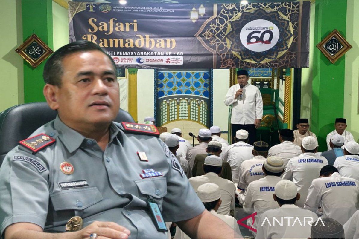 24 inmates in South Kalimantan to be free on Eid