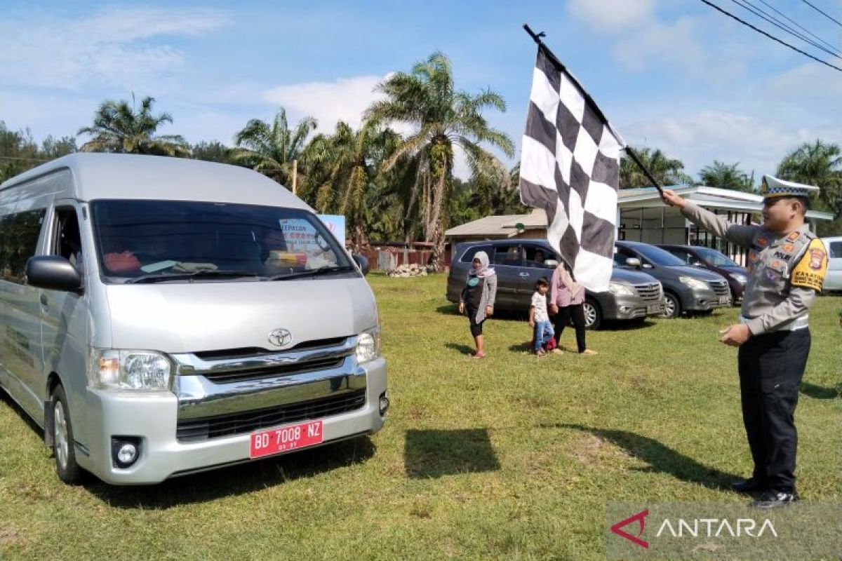 Polres Mukomuko lepas keberangkatan 30 pemudik gratis ke Bengkulu
