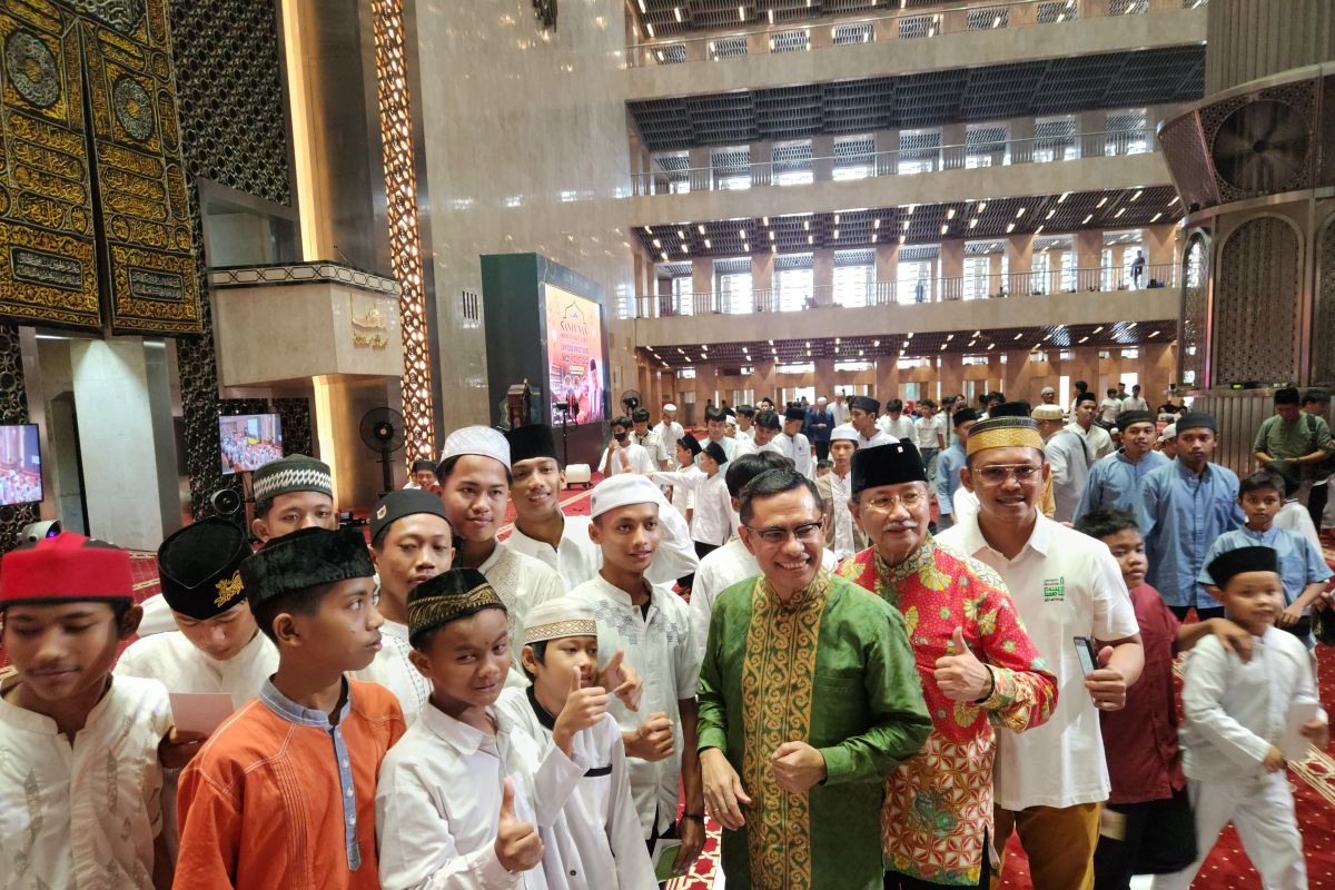 Ratusan Alquran diwakafkan Masjid Istiqlal, bangun akhlak mulia