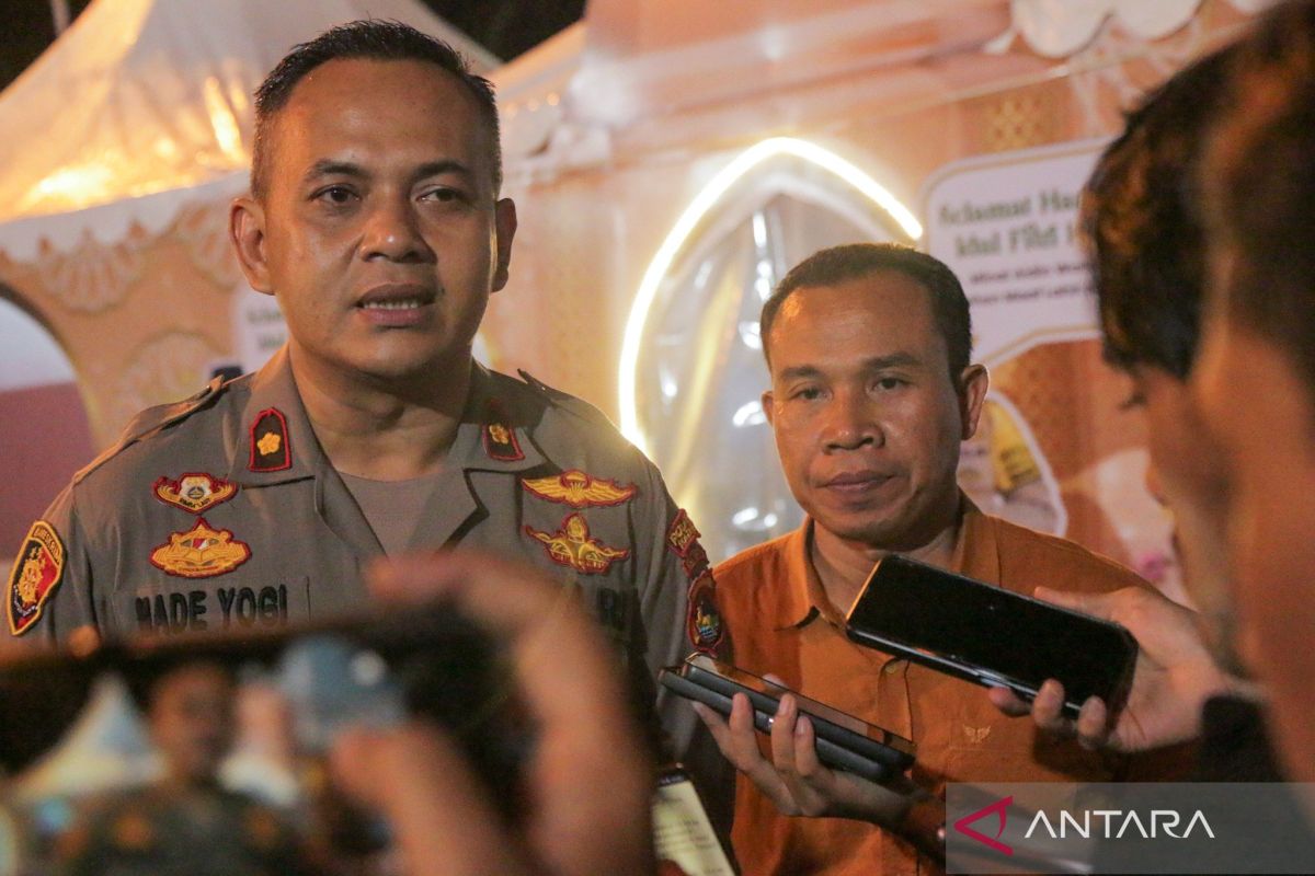 Polisi pusatkan pantau keamanan lebaran di Lombok Epicentrum Mall