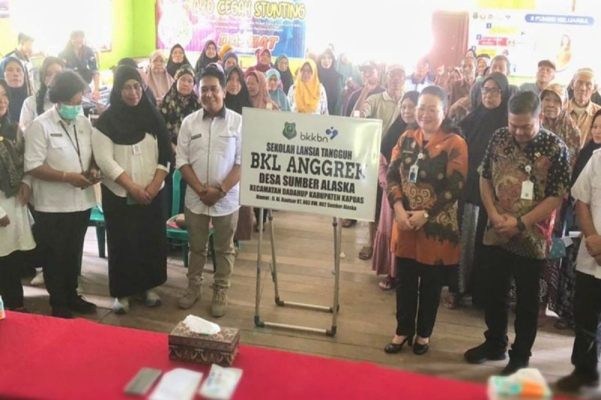 BKKBN Kalteng luncurkan Sekolah Lansia Tangguh di Kapuas