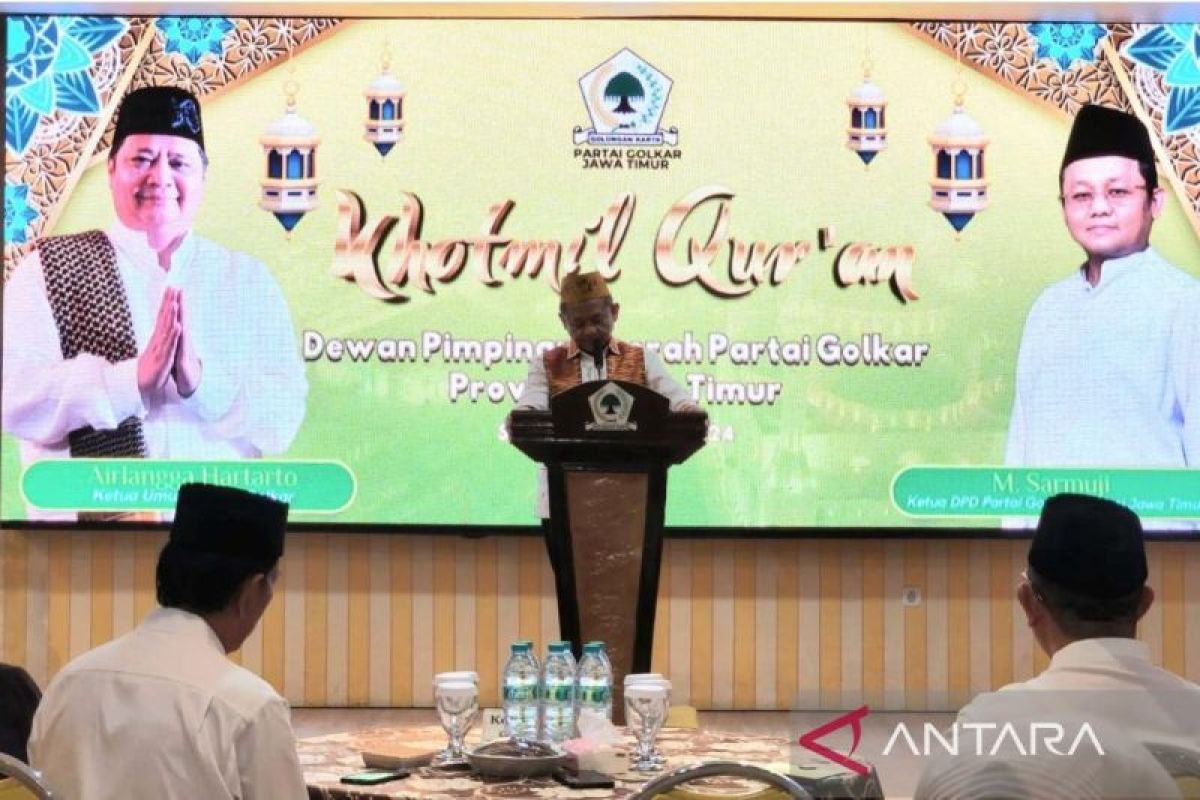 Ketua Golkar Jatim ajak syukuri peningkatan raihan kursi Pemilu 2024