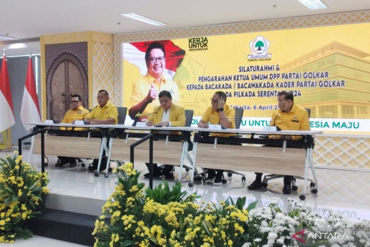 DPP Golkar mengumpulkan bakal calon kepala daerah se-Indonesia