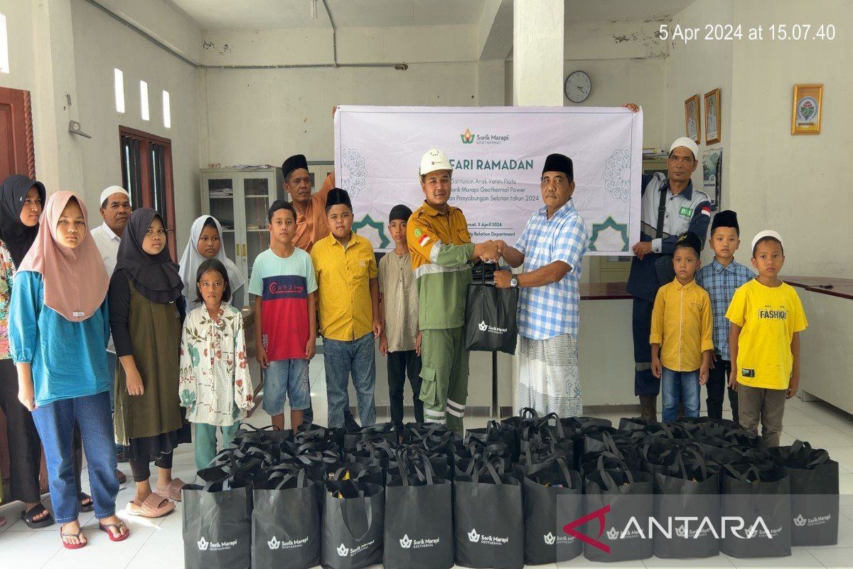 Anak yatim di 31 desa dapat santunan dari PT SMGP