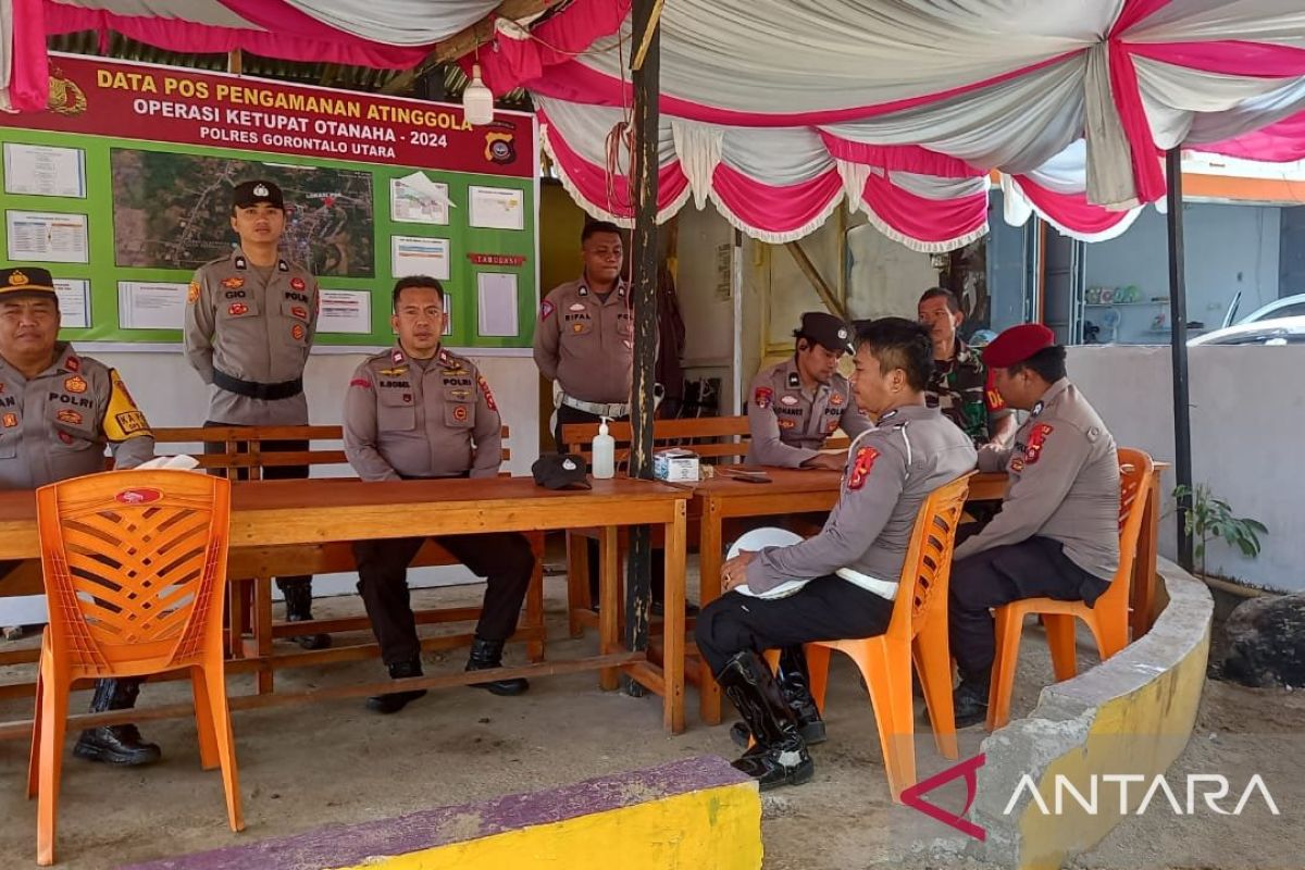 Pengamanan lintas Sulawesi di Gorontalo Utara mulai diperketat